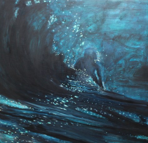 Here is my donation to the Art Auction 2016 for the Margaret River Independent School. The painting is oil on wood panel and square 560 x 560mm. Its a bit hard to photograph because it has flat and shiny areas on its surface. It is also part of the work I'm doing for my next exhibition in August 2016 so I'm hoping that whoever ends up with it will lend it back to me for the duration of the exhibition. At the moment it is untitled but the working title for the exhibition is 'the consequences of waves' so I'm still thinking about the words that belong with this image. 