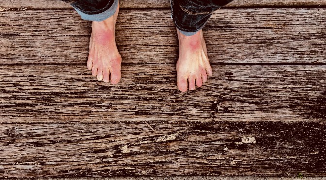 a linear abstract on  putting on an art show